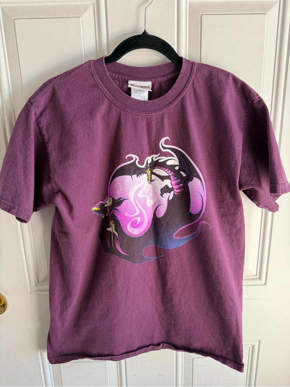 Disney Malificent Dragon Graphic Short Sleeve Tee